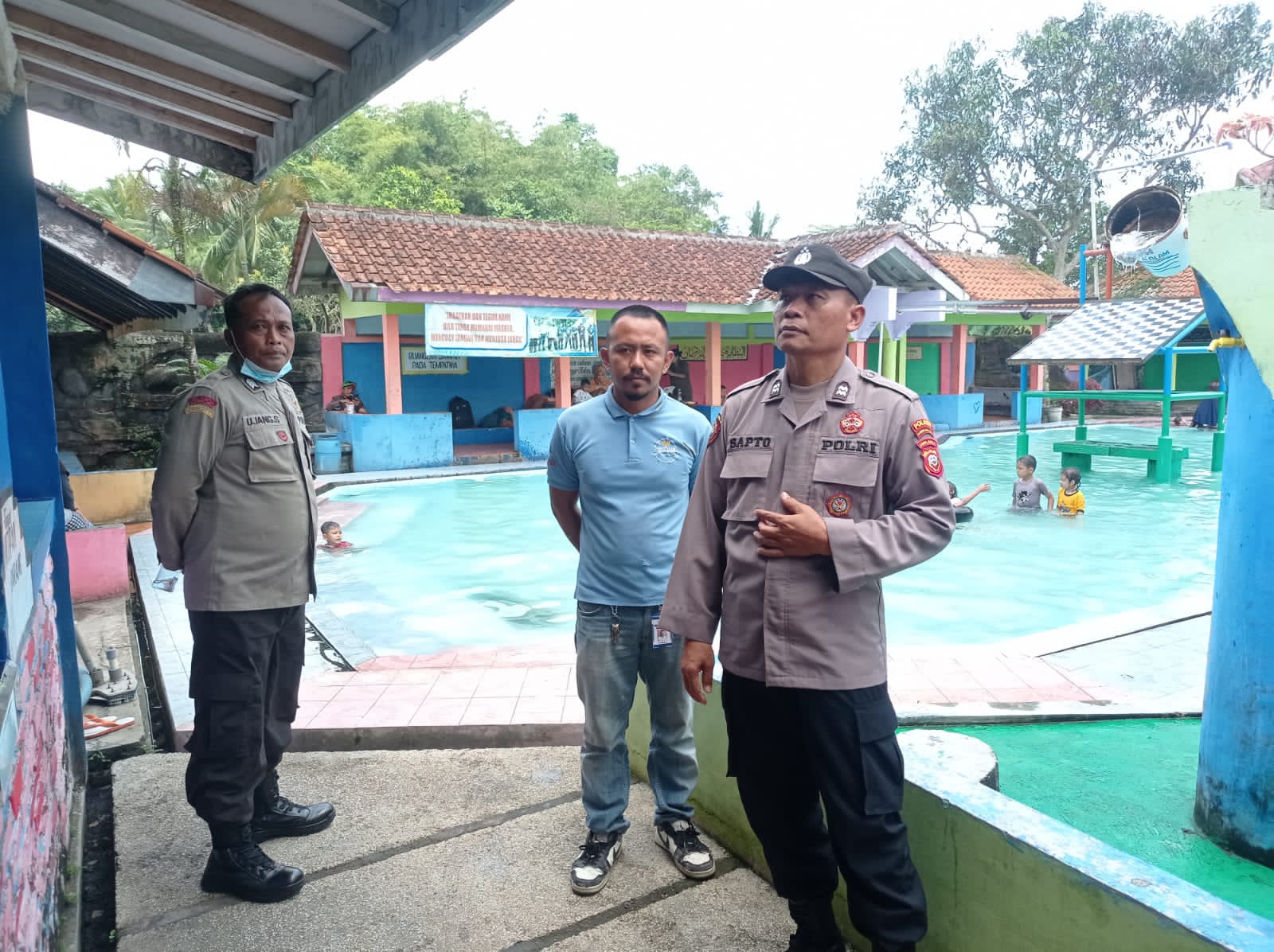 Pastikan Situasi Kondusif Saat Liburan Imlek, Kapolsek Cibeureum Pantau Langsung Lokasi Obyek Wisata