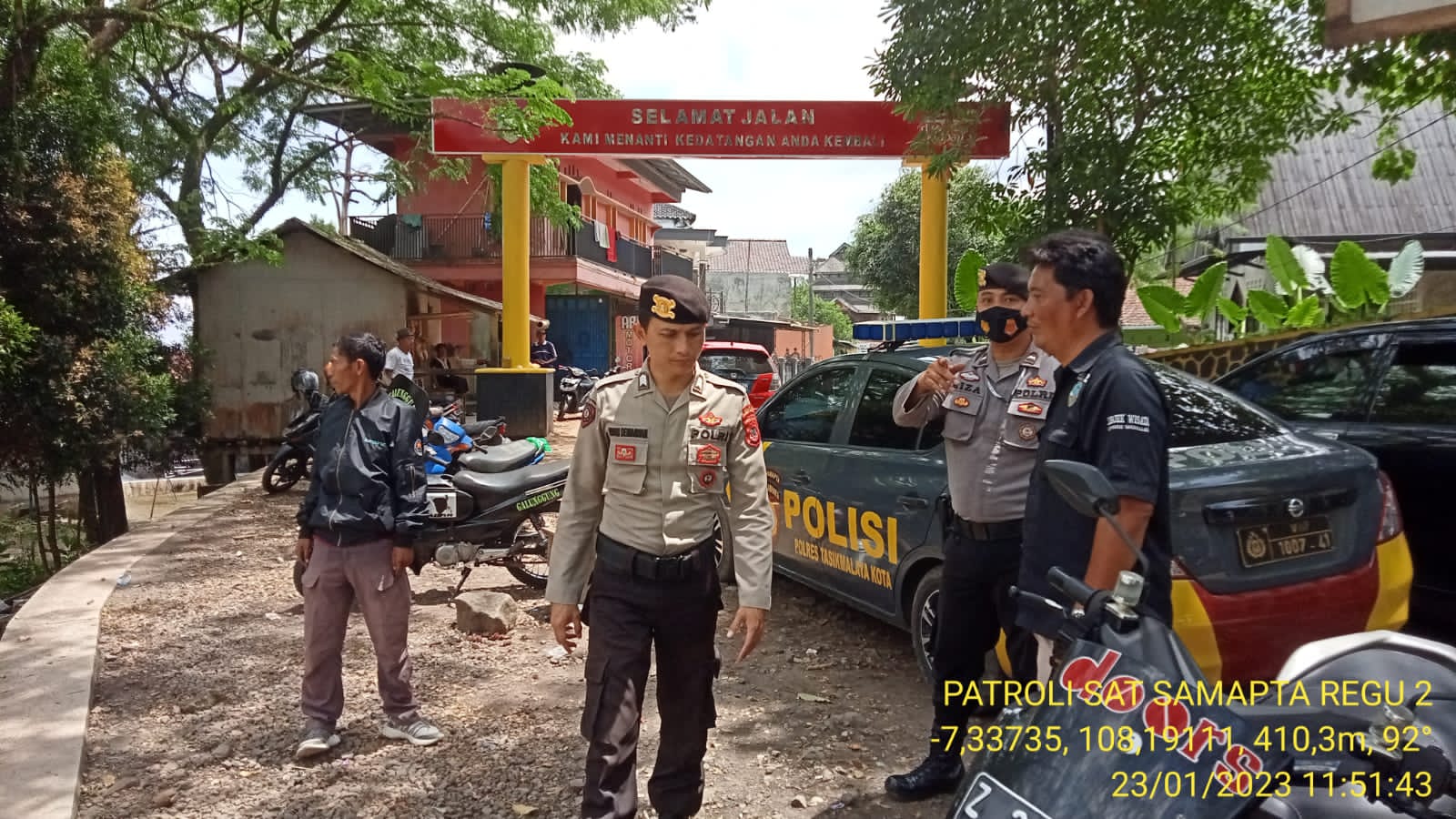 Sat Samapta Polres Tasikmalaya Kota, Tingkatkan Patroli Preventif di Pusat Keramaian dan Obyek Wisata