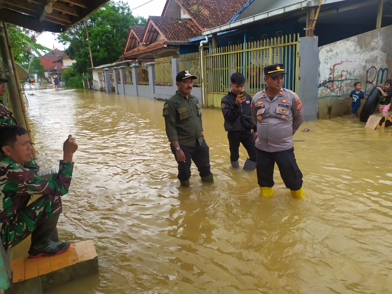 Hampir Sudah Biasa, Banjir Disukaresik Kabupaten Tasikmalaya Kini Mengakibatkan 1100 KK Terkena Dampaknya