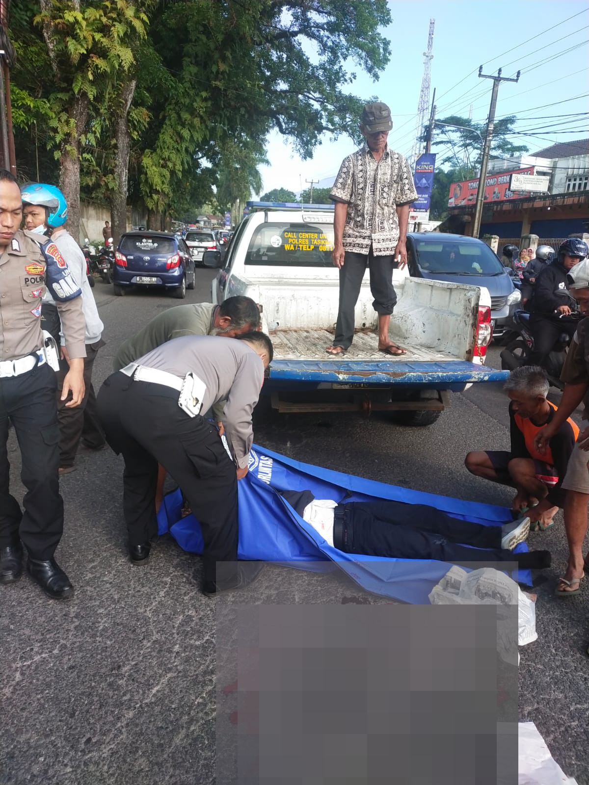 Akibat Terjatuh Seorang Pemotor Tewas Terlindas Motor Yang Berlawanan Arah
