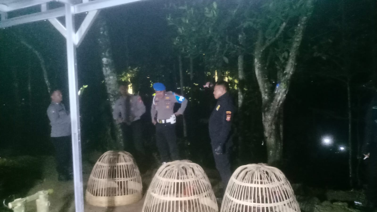 Para Penjudi Sabung Ayam Di Pagerageung Digerbek Polresta Tasikmalaya