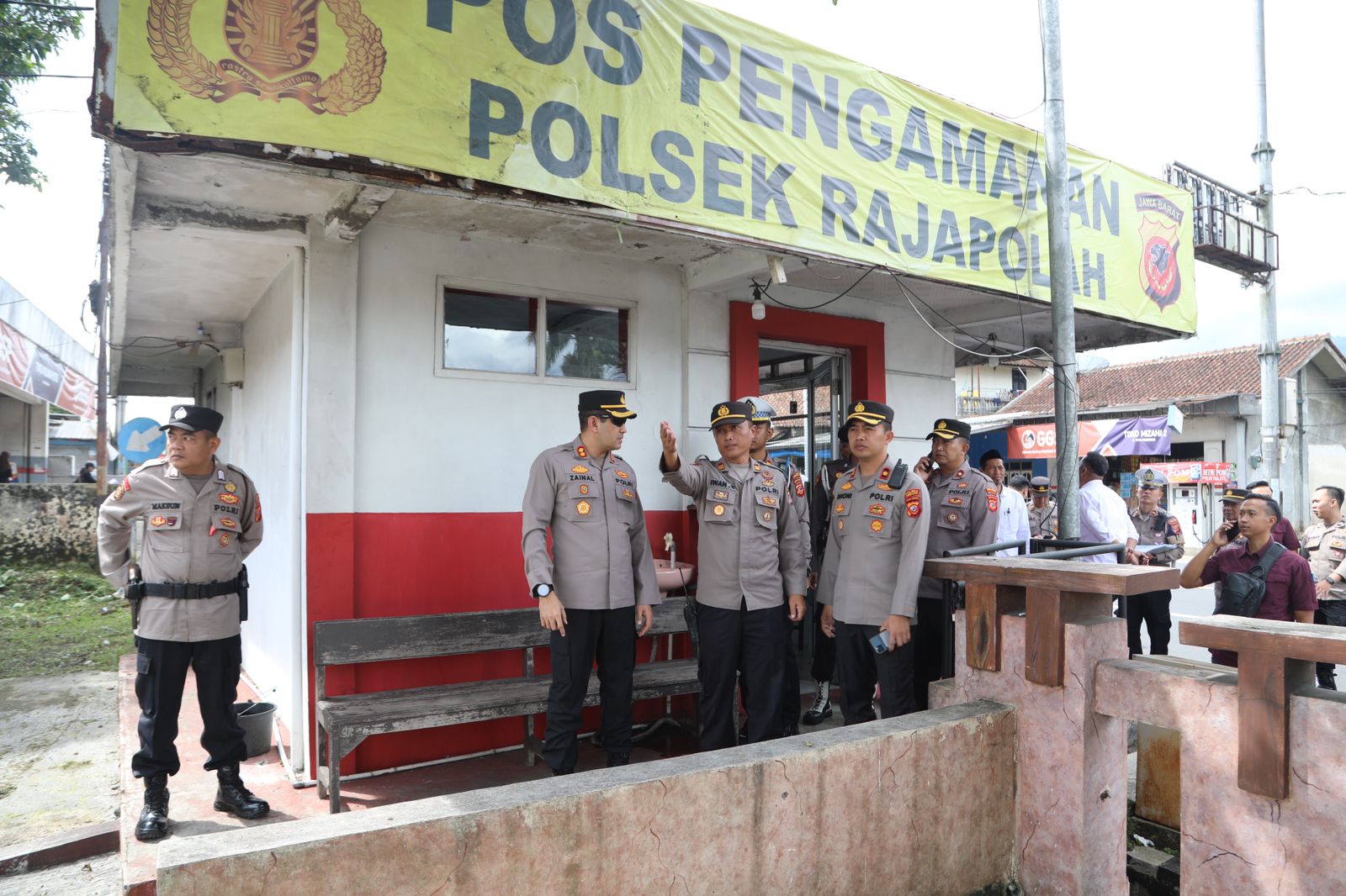 Jelang Mudik Lebaran 2023,Polres Tasikmalaya Kota Cek Lokasi Pospam &  Posyan