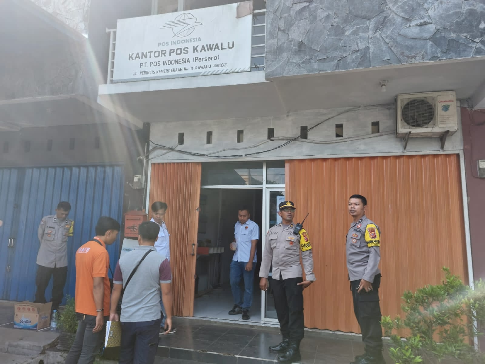 Kantor Pos Kawalu Di Bobol Maling, Sebuah Brangkas Berisi Uang Belasan Juta Raib