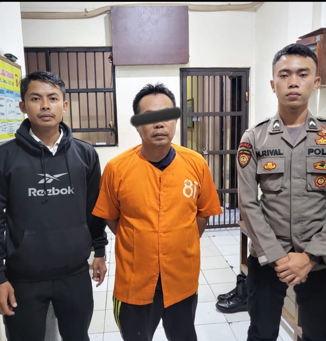 Pria Paruh Baya Diamankan Polres Kota Tasikmalaya Setelah Tega Mencabuli Dua Anak Dibawah Umur