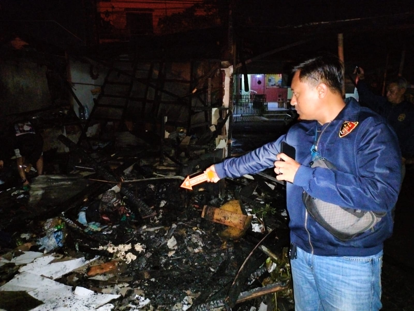 Diduga Berasal Dari Obat Nyamuk, Rumah Warga Kecamatan Cihideung Hangus Terbakar