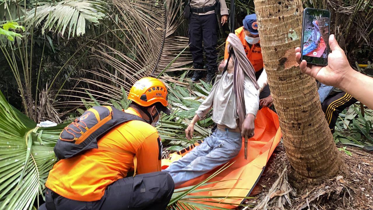 Seorang Kakek Di Tasikmalaya Ditemukan Tewas di Atas Pucuk Pohon Kelapa Saat Sedang Mencari Janur