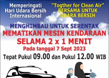 Memperingati Hari Udara Bersih Internasional,DLH Kota Tasikmalaya Lakukan Hal Ini