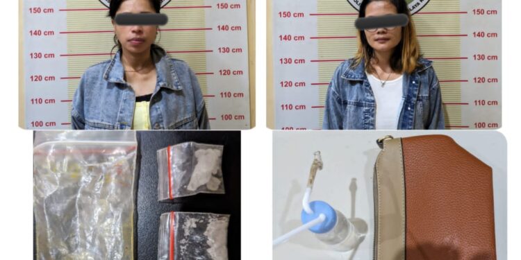 Miliki Sabu, Dua Perempuan Asal Bandung Diamankan Satnarkoba Polres Tasikmalaya Kota