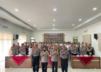 Waka Polres Buka Latihan Kerja  Siswa Diktuk Bintara Polri Gel. II T.A 2023 SPN Polda Jabar Di Polres Tasikmalaya Kota