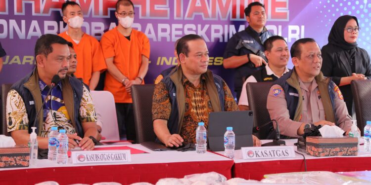 Satgas Polri Sudah Tangkap 7.566 Tersangka Kasus Narkoba