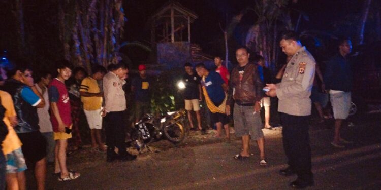 Kecelakaan di Manonjaya Tewaskan Seorang Pelajar dan 1 Kritis,   Unit Gakkum Sat Lantas Polres Tasik Kota Lakukan Penyelidikan