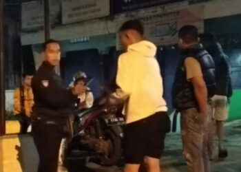 Patroli Dinihari Sat Samapta Polres Tasikmalaya Kota, Bubarkan Aksi Balap Liar