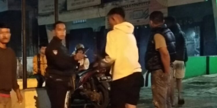 Patroli Dinihari Sat Samapta Polres Tasikmalaya Kota, Bubarkan Aksi Balap Liar