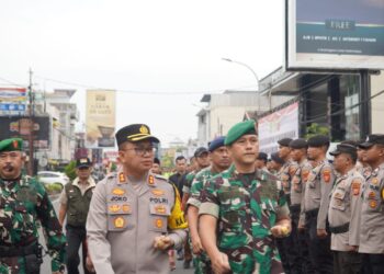 Apel Kesiapan Personel TNI-Polri dan Instansi Terkait dalam rangka  Pengamanan Pemilu 2024 di Tasikmalaya