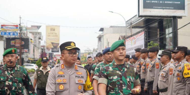 Apel Kesiapan Personel TNI-Polri dan Instansi Terkait dalam rangka  Pengamanan Pemilu 2024 di Tasikmalaya