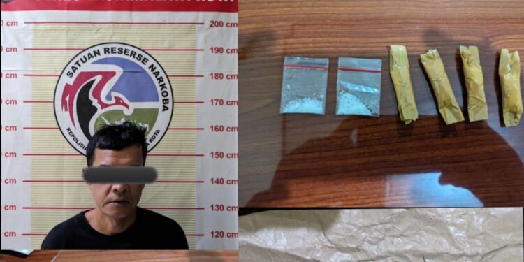Pria Pengedar Sabu dan Ganja,Diamankan Satnarkoba Polres Tasik Kota