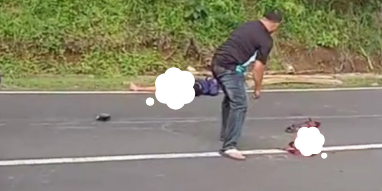 Motor Yang Ditumpangi Dua Pelajar Bersenggolan Dengan Armada Tangki, Kedua Pemotor Meninggal Dunia