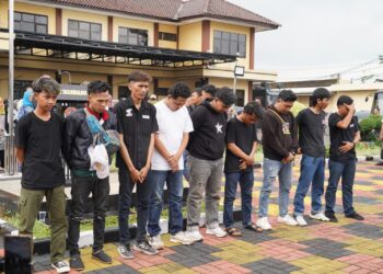 Setelah Diamankan Polisi, Geng Motor BSC Resmi Membubarkan Diri