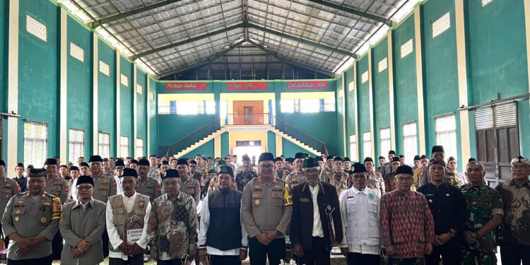 Silaturahmi Kamtibmas Antara Kapolres Tasik Kota Dengan Da’i Kamtibmas Rayon 3,Di Gedung PGRI Manonjaya