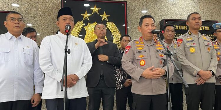 Kapolri Pastikan Dukung Kementerian ATR Berantas Mafia Tanah