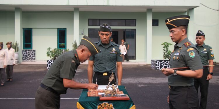 Sertijab Danramil, Dan Tandai Kepemimpinan Baru untuk Empat Koramil,Kodim 0612 Gelar Upacara Korps Raport Personel Baru
