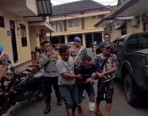 Terduga Pelaku Pembunuhan Perempuan Asal Yogyakarta,Yang Jasadnya Ditemukan  Membusuk Kini Diamankan Polres Tasikmalaya Kota.