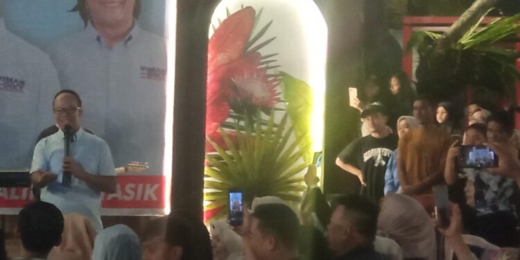 Paslon no 4 Viman – Dicky Mengklaim Menang, Orientasi Quick Count Internal Peraih Suara Terbanyak.