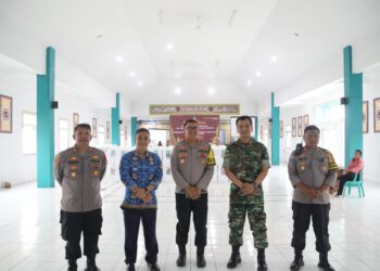Pengamanan Sidang Pleno Hasil Pilkada 2024 di Wilayah Polres Tasikmalaya Kota, Dandim 0612/Tasikmalaya Meninjau PPK