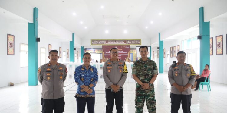 Pengamanan Sidang Pleno Hasil Pilkada 2024 di Wilayah Polres Tasikmalaya Kota, Dandim 0612/Tasikmalaya Meninjau PPK