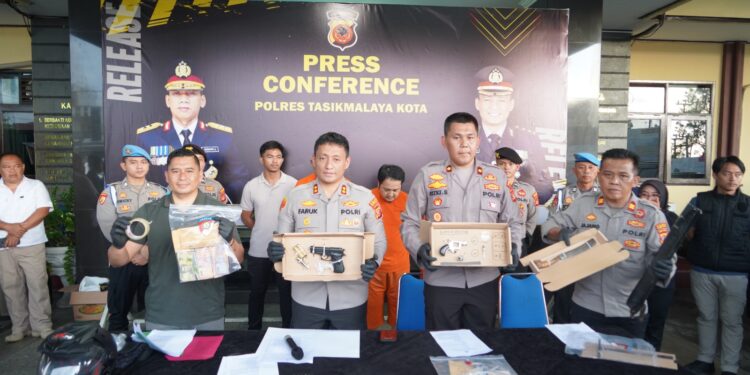 Polres Tasikmalaya Kota Ungkap Kasus Rudapaksa, Penganiayaan dan Perampokan