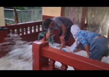 Jalan Bebedahan Terendam