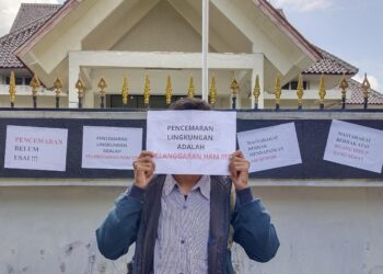 Tragis, Pencemaran Sungai Terjadi Lagi, Diduga Karena  Gagalnya Pengawasan Pembangunan IPAL TPA Ciangir